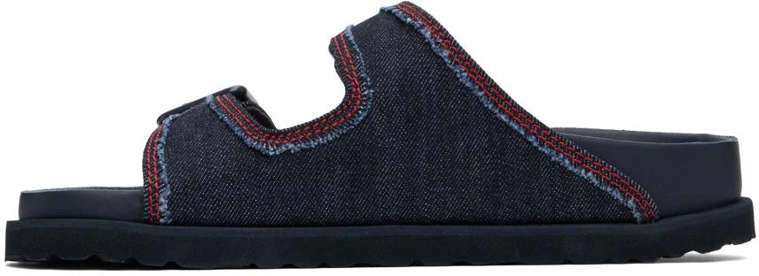 Birkenstock Navy 1774 Arizona Denim Sandals 3