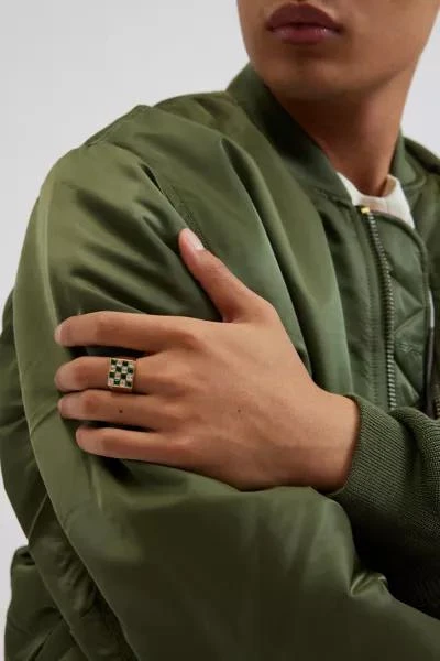 Urban Outfitters Soren Check Ring 1