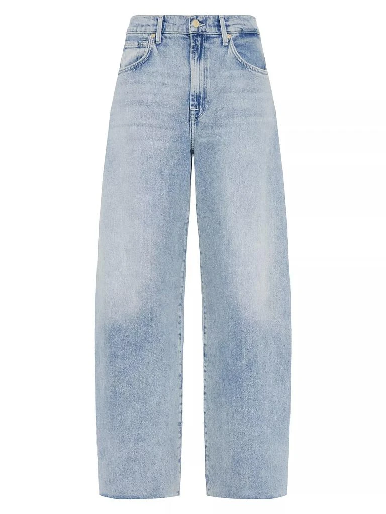 7 For All Mankind Bonnie Curvilinear HIgh-Rise Stretch Jeans 1