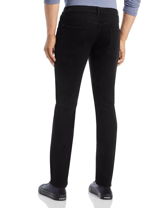 7 For All Mankind Luxe Performance Slimmy Slim Fit Jeans in Black