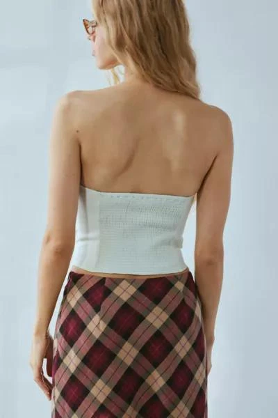 Kimchi Blue Kimchi Blue Pipa Ruffle Satin Tube Top 3