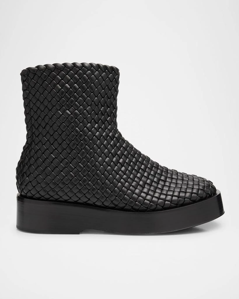 Bottega Veneta Lug Leather Boots - Free Shipping - BeyondStyle display picture 1