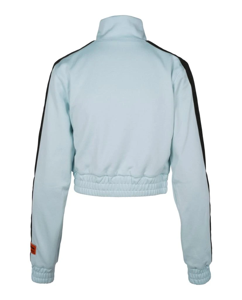 Heron Preston Logo Paneled Cropped Track Jacket 2