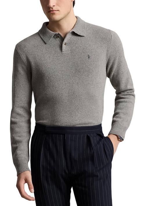 Ralph Lauren Ralph Lauren Wool Cashmere Polo Collar Sweater