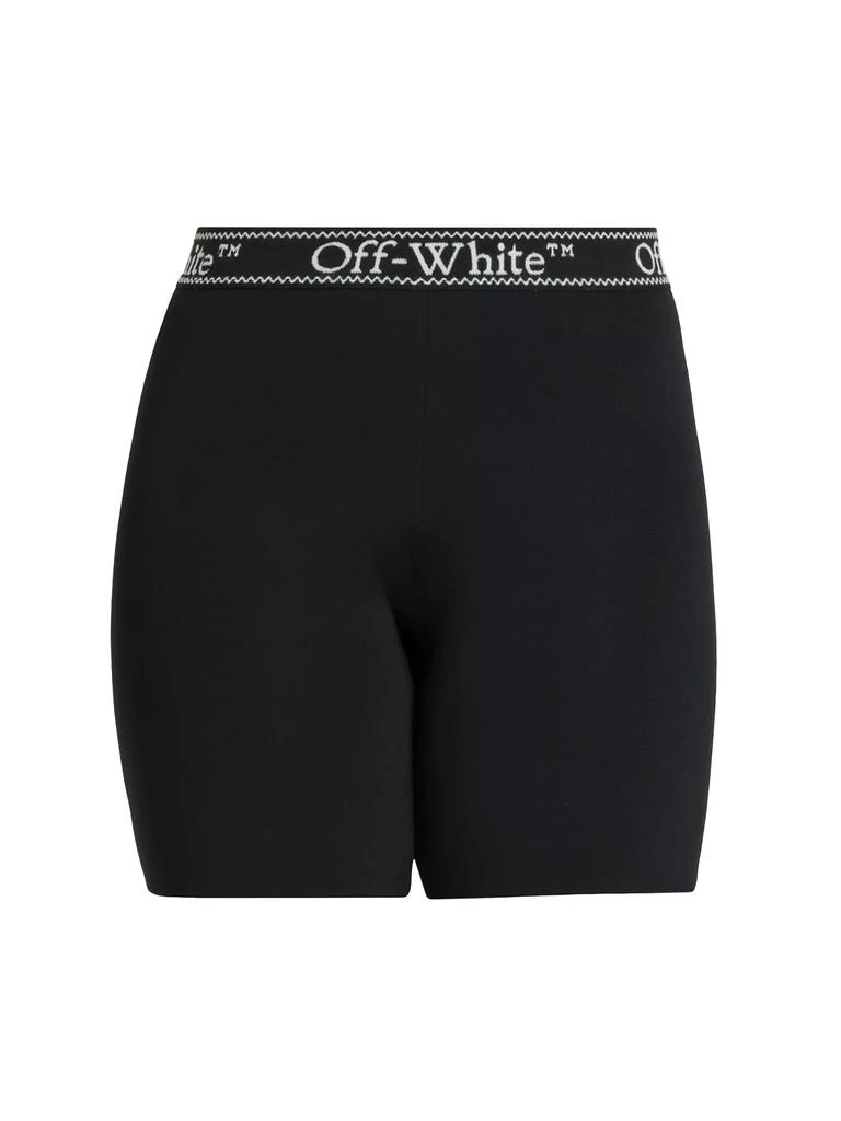 Off-White Logo Waist Bike Shorts 1