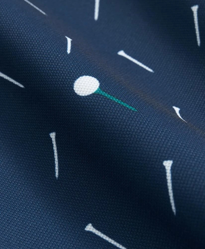 Brooks Brothers Performance Series Golf Print Polo Shirt 2