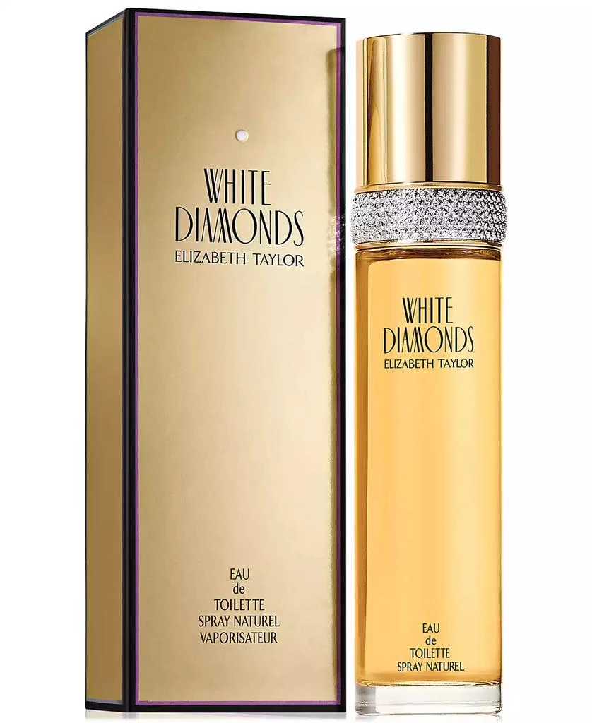 Elizabeth Taylor White Diamonds Eau de Toilette Spray Naturel, 3.3 oz 8