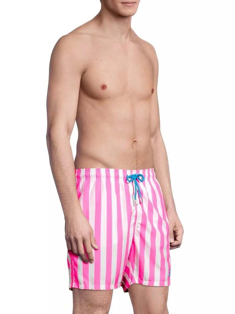 Mc2 Saint Barth Striped Drawstring Swim Shorts 4