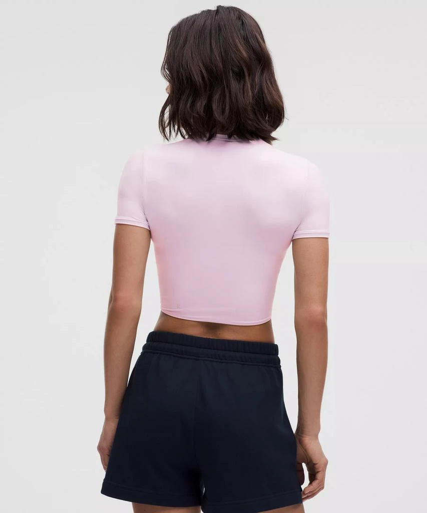Lululemon Wundermost Ultra-Soft Nulu Crewneck Cropped T-Shirt 18