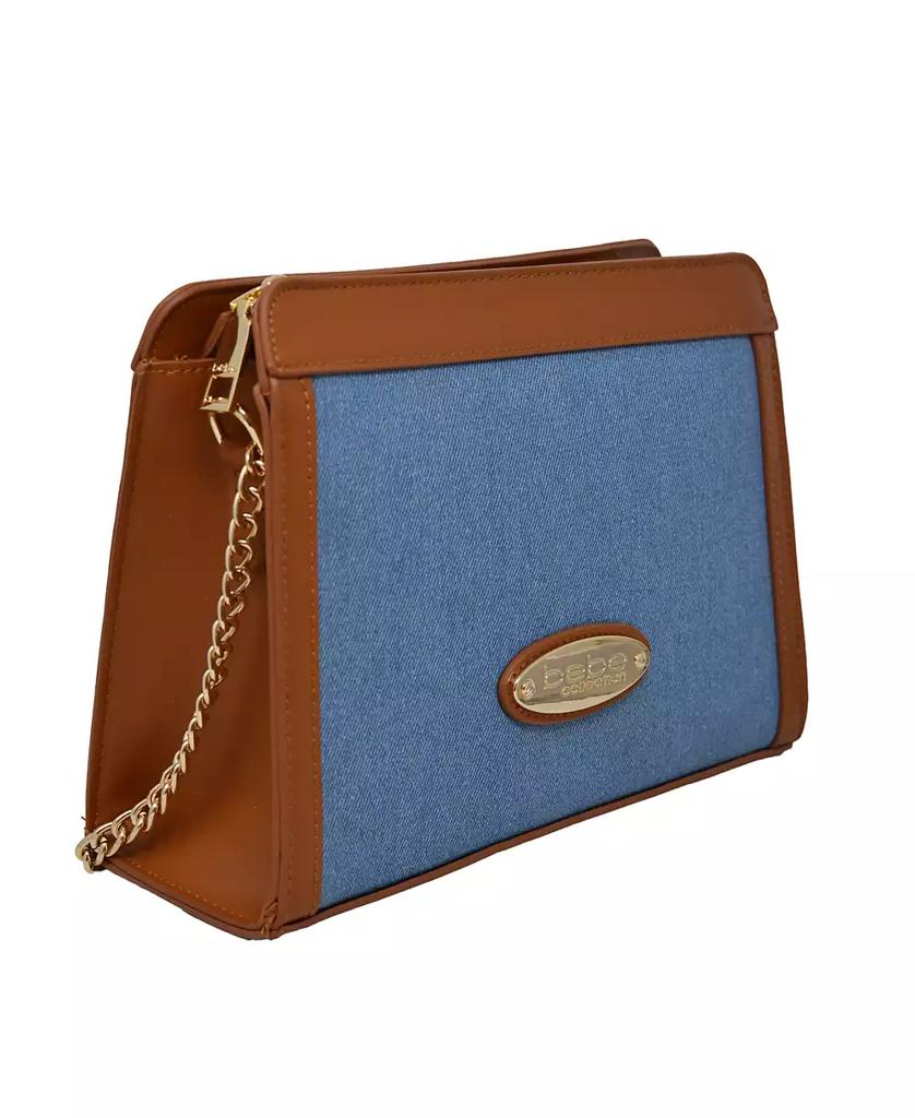 Bebe Marie Denim Crossbody Bag