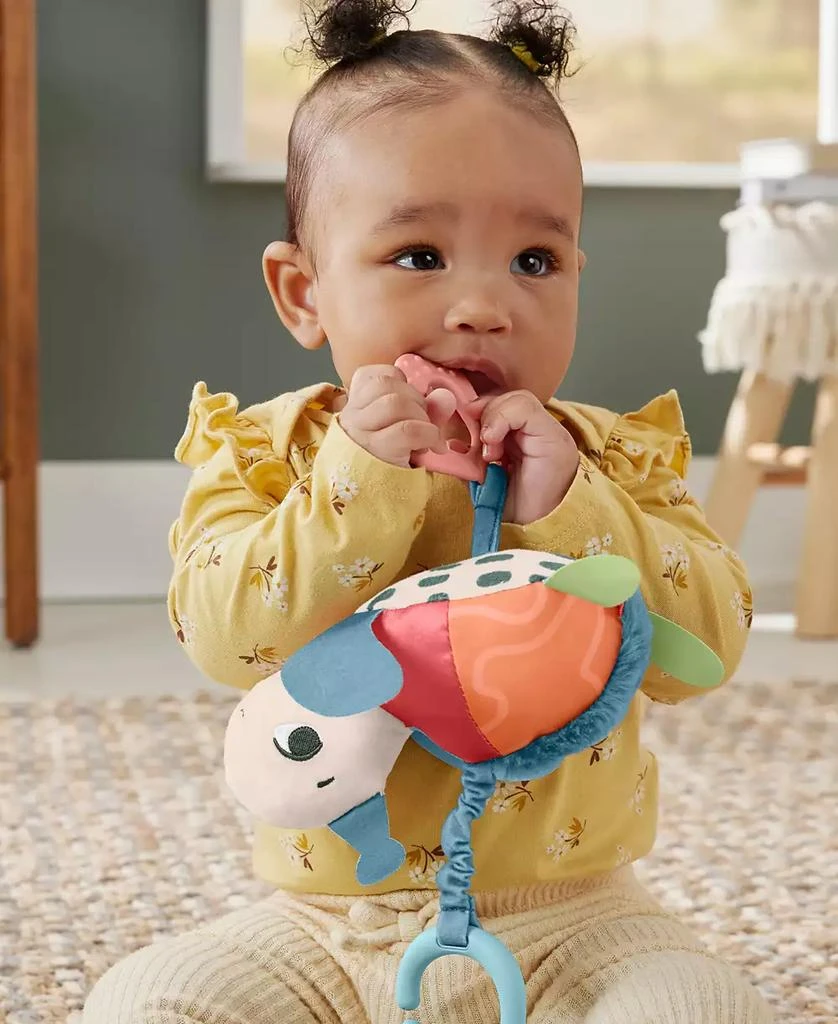 Fisher Price Planet Friends Sea Me Bounce Turtle Baby Stroller Toy with Sensory Details 4