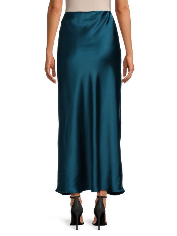 Renee C. Satin Maxi Skirt