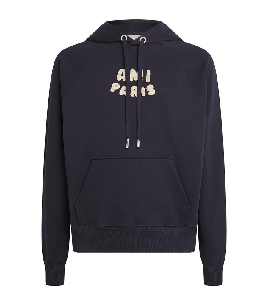 AMI Organic Cotton Logo Hoodie