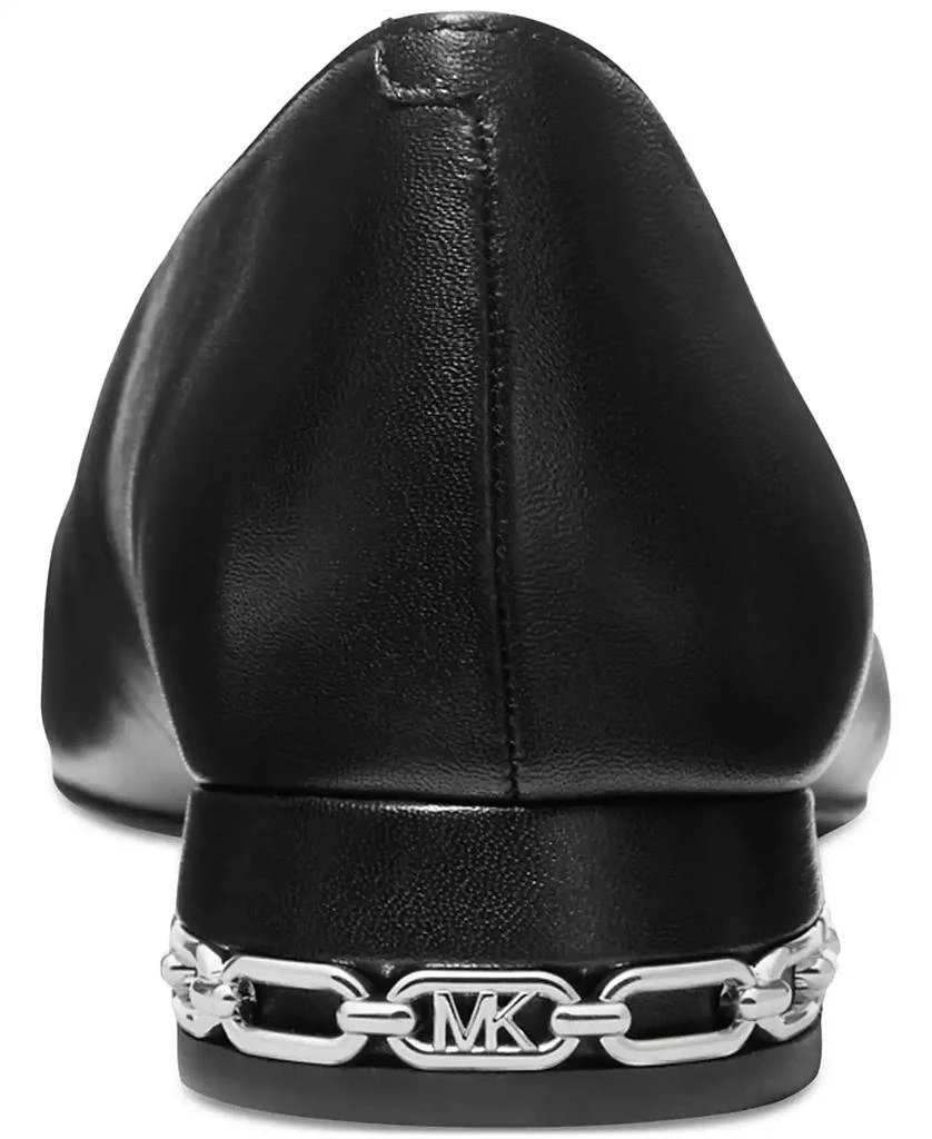Michael Kors Women's June Chain-Detail Ballet Flats 3