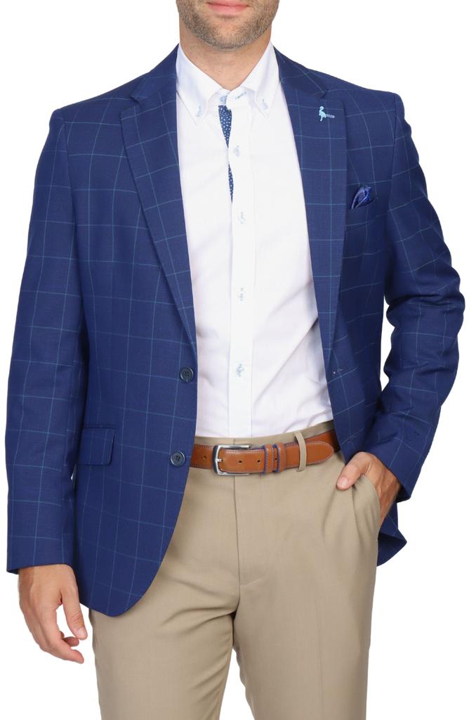 TailorByrd Windowpane Sport Coat