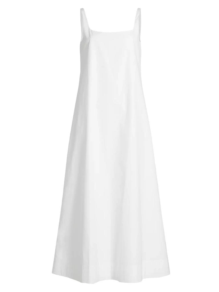 WARDROBE.NYC Backless Cotton Midi-Dress 1