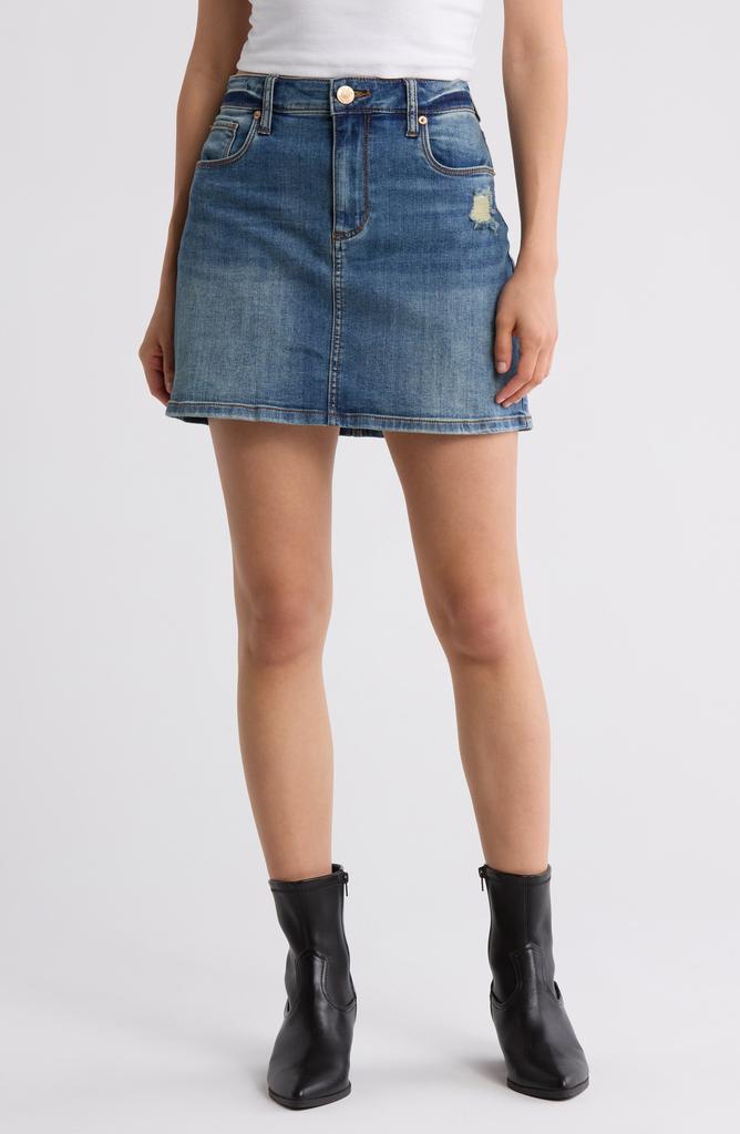 STS Blue Denim Miniskirt