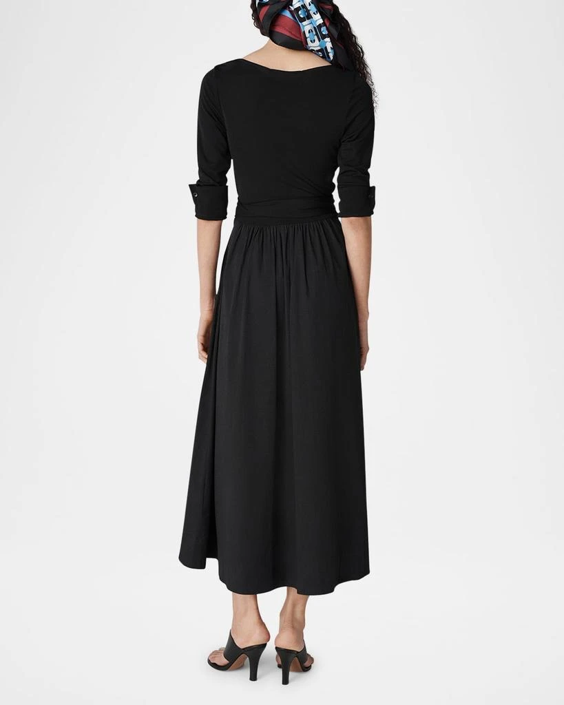 Diane von Furstenberg Ballerina A-Line Wrap Midi Dress 3