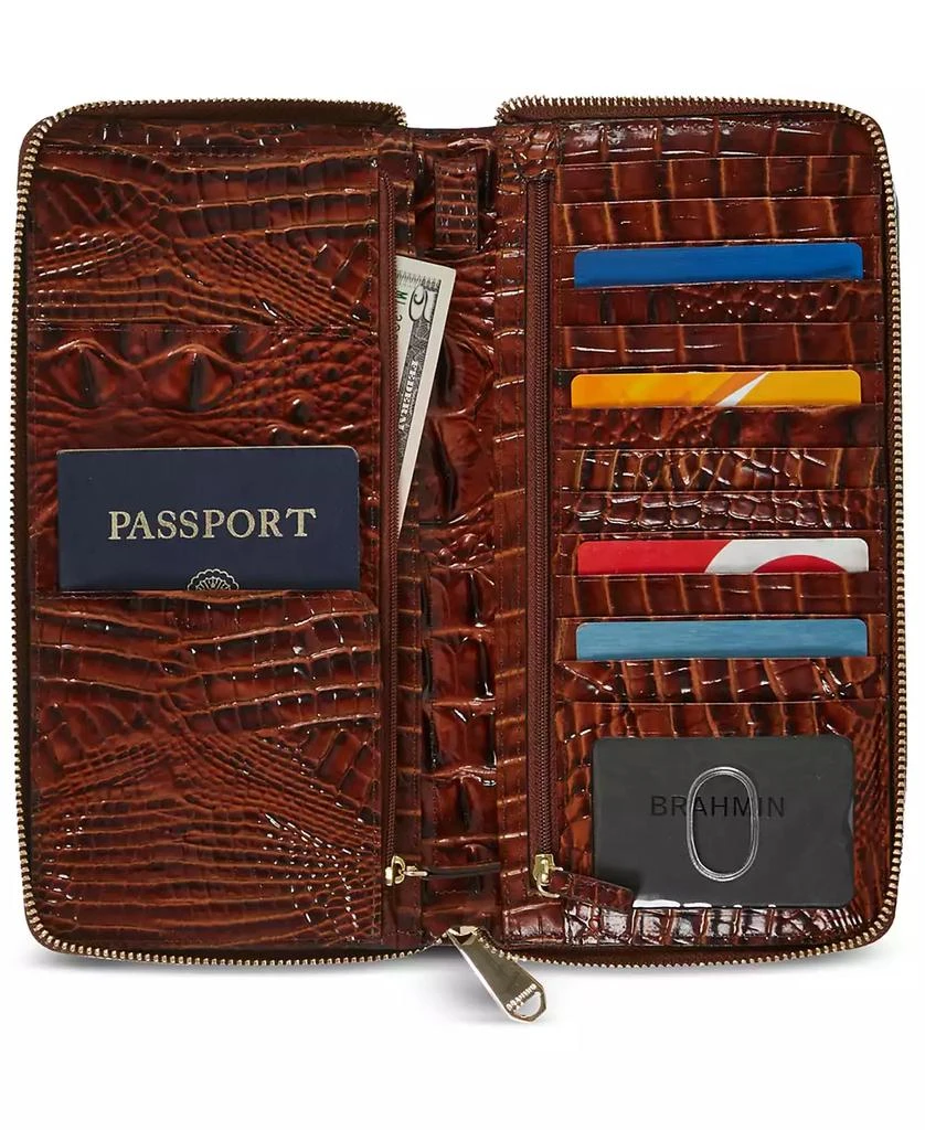 Brahmin Skyler Melbourne Leather Wristlet 6