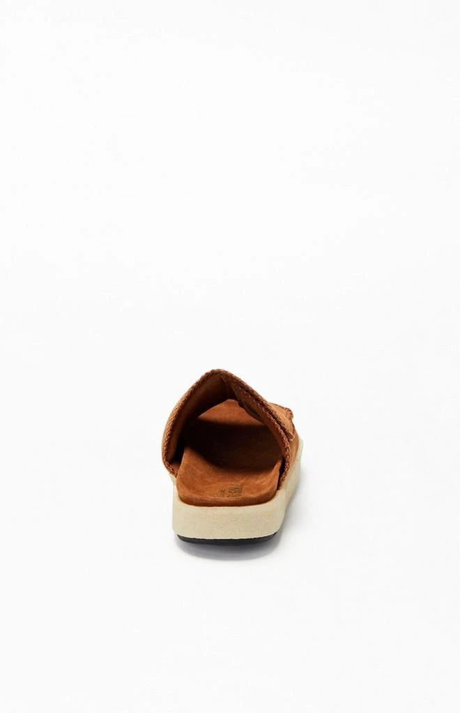 Clarks Overleigh Suede Slide Sandals 3
