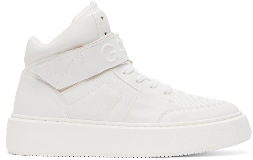 GANNI｜SNEAKERS (SPORTY MIX HIGH TOP SNEAKERS (S2026 135 Shop Sporty Mix perforated high-top sneakers on Sale at