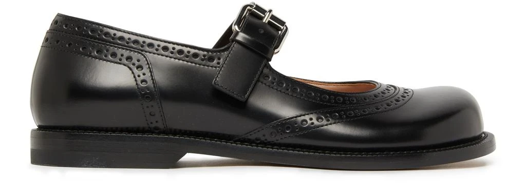 Loewe Mary Jane Campo in brushed calf leather slippers 2