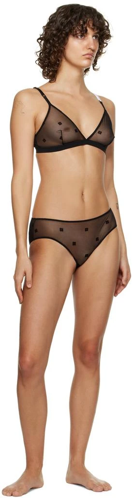 Givenchy Black 4G Bra 4