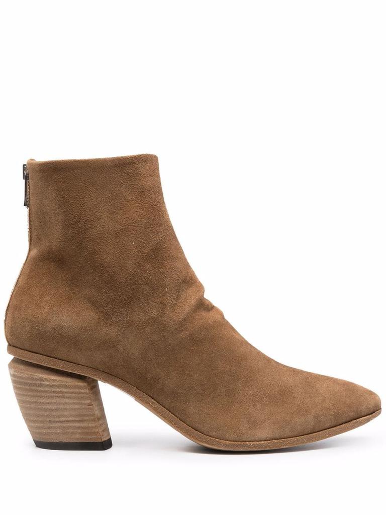 Officine Creative pointed toe ankle boots - women -  -  - Brown