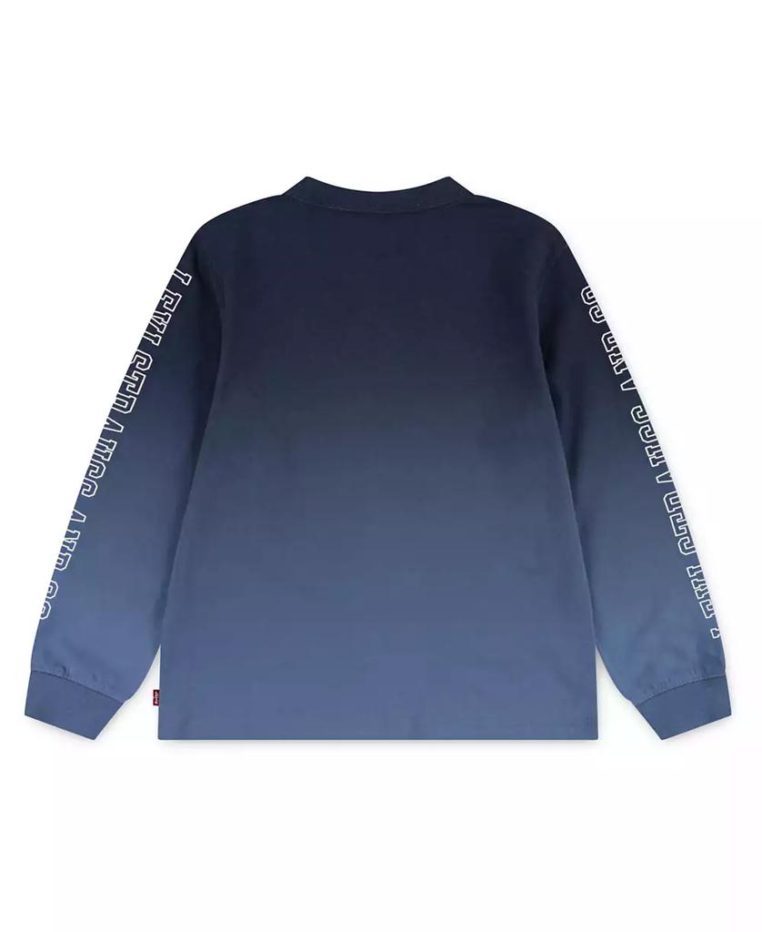 Levi's Toddler and Little Boys Ombre Print Long Sleeve T-Shirt