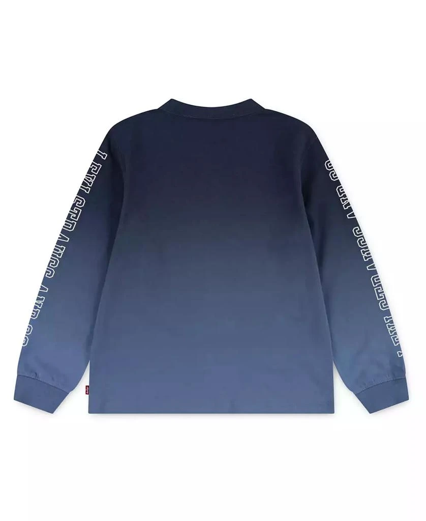 Levi's Toddler and Little Boys Ombre Print Long Sleeve T-Shirt 2