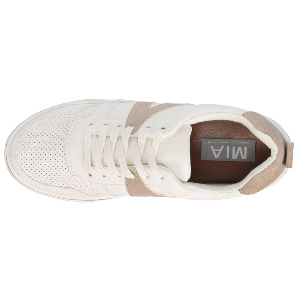 MIA Alta Perforated Lace Up Sneakers 4