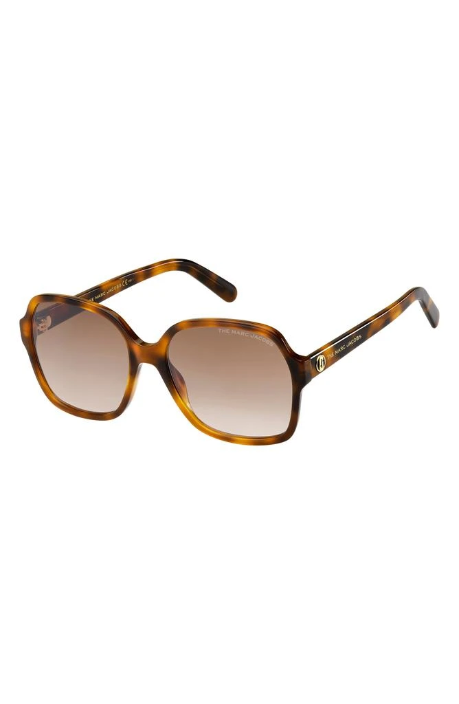 Marc Jacobs 57mm Gradient Square Sunglasses 2