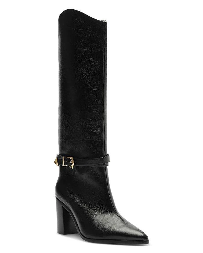 Women's Maryana Belt Block Boots  On Sale Now with Up to 60% Off |  Discover Exclusive Deals & Savings at BeyondStyle  Authentic Schutz boots|shoes  with Limited-Time Discounts, Free Shipping, and