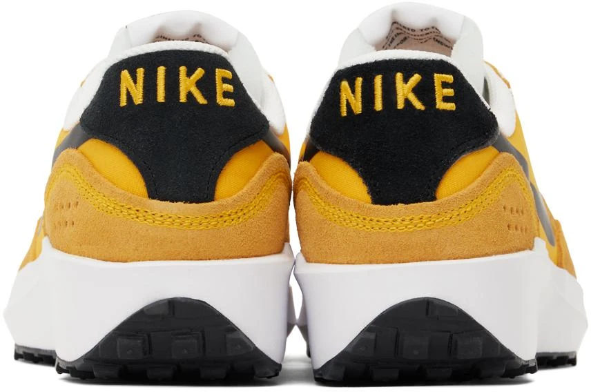 NIKE Yellow Waffle Nav Sneakers 2