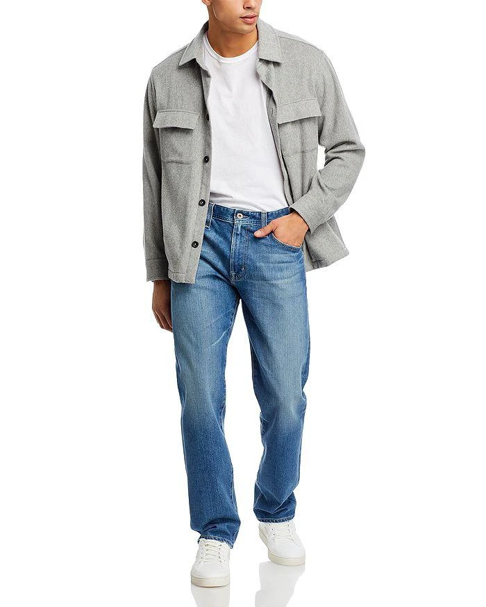 AG Everett Slim Straight Fit Jeans in Runyon Blue 2