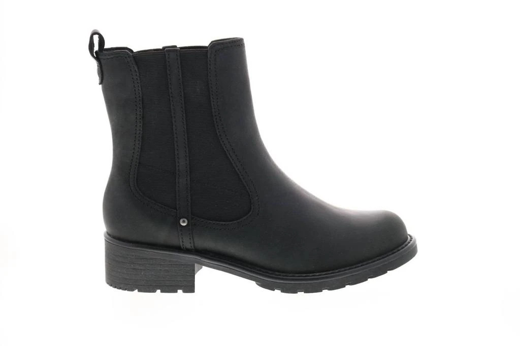 Clarks Women Orinoco Club Chelsea Boots In Black Leather 1