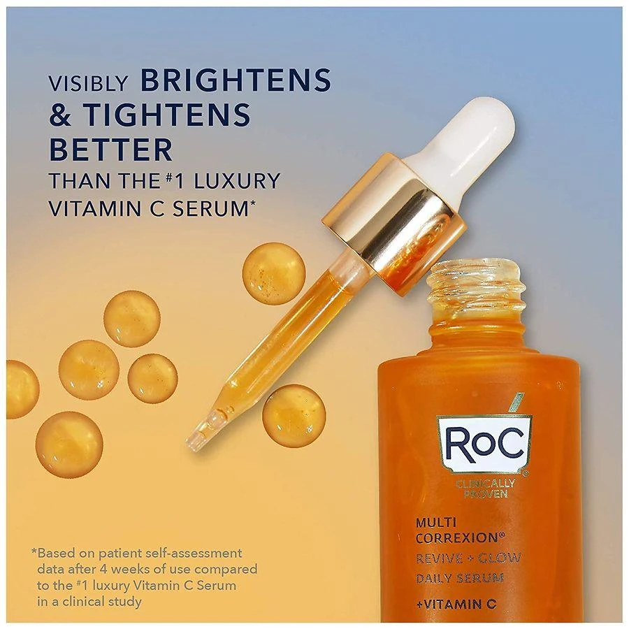 RoC Brightening Anti-Aging Serum with Vitamin C for Dark Spots 5