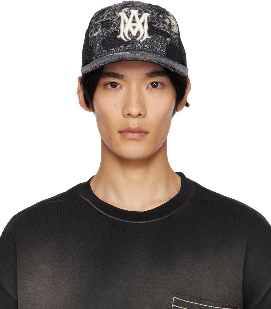 AMIRI レザーデニムキャップ MA QUAD DENIM HAT AMIRI レザーデニムキャップ MA QUAD DENIM HAT - メルカリ