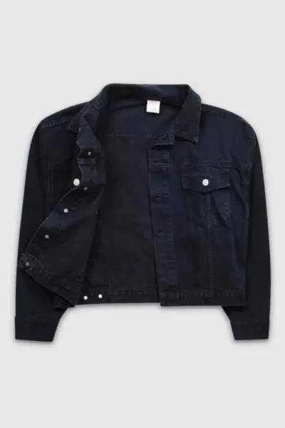 Urban Outfitters Vintage BONGO Black Denim Jacket 3