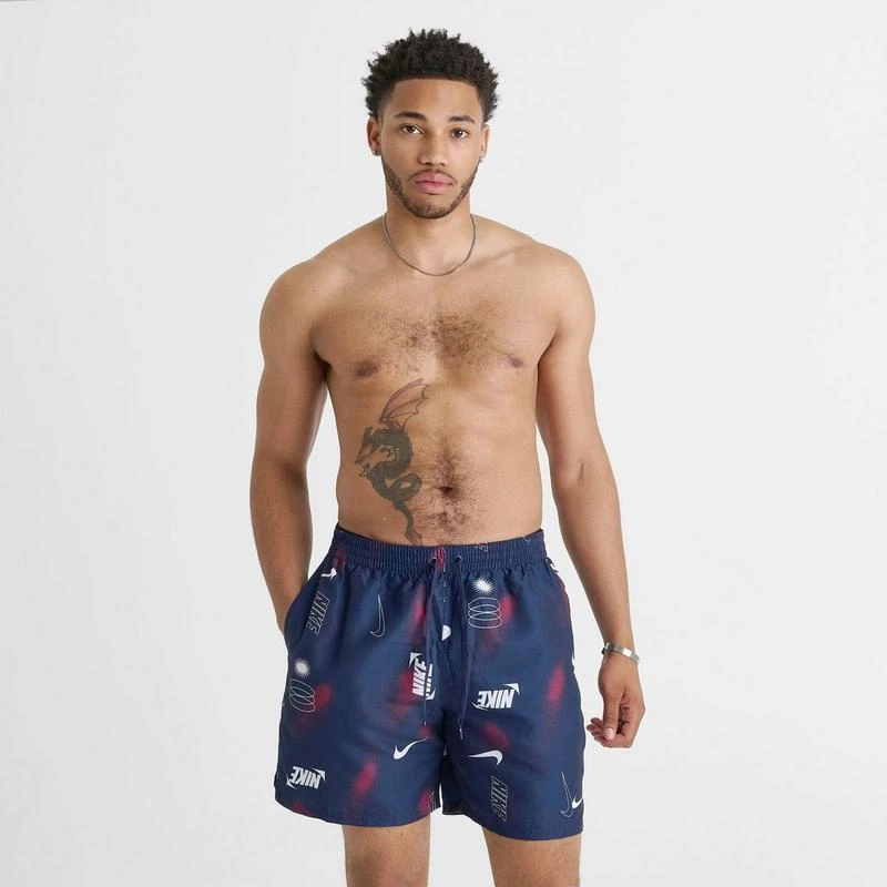 NIKE Men
s Nike Swim Brand Blast Volley Shorts 3