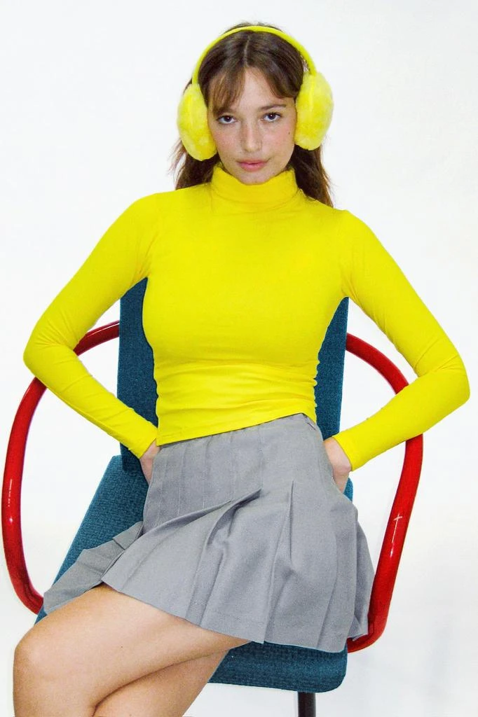 Los Angeles Apparel 8306 - Cotton Spandex Turtleneck 19
