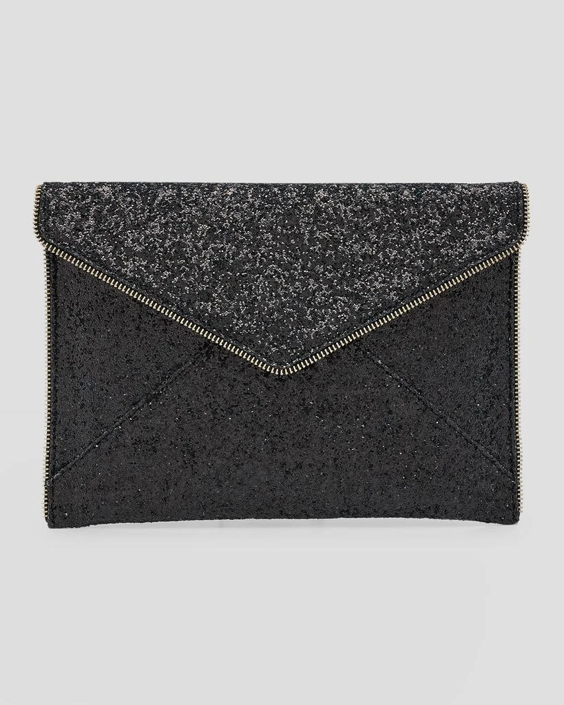 Rebecca Minkoff Leo Glitter Envelope Clutch Bag 1