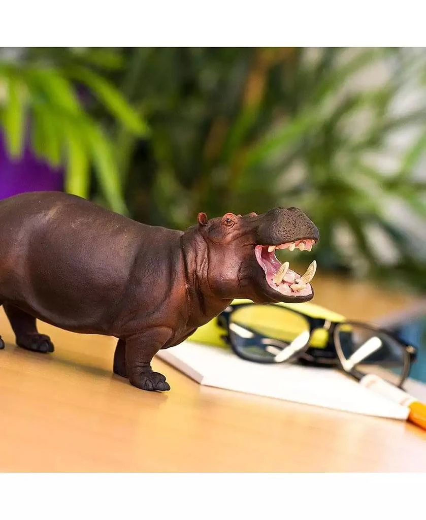 Safari Ltd. Hippopotamus Figurine Animal Toy 2