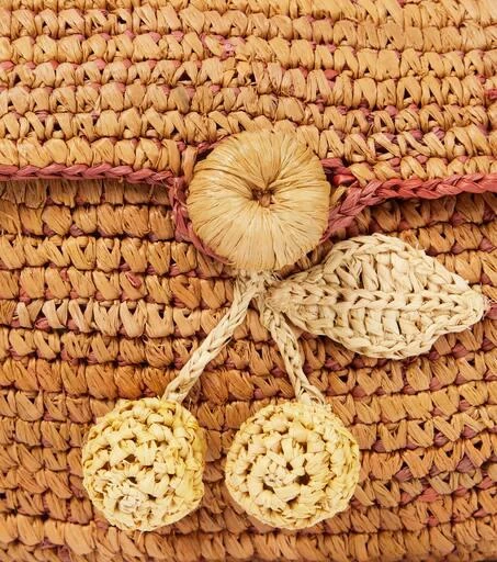 Bonpoint Raffia shoulder bag 4