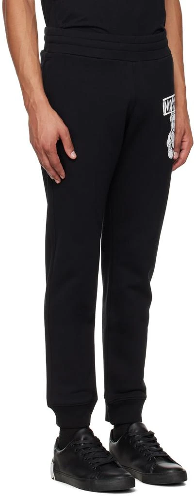 Moschino Black Teddy Bear Sweatpants 2