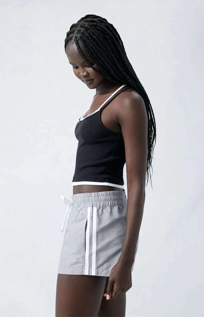 PacSun Gray Track Shorts 3