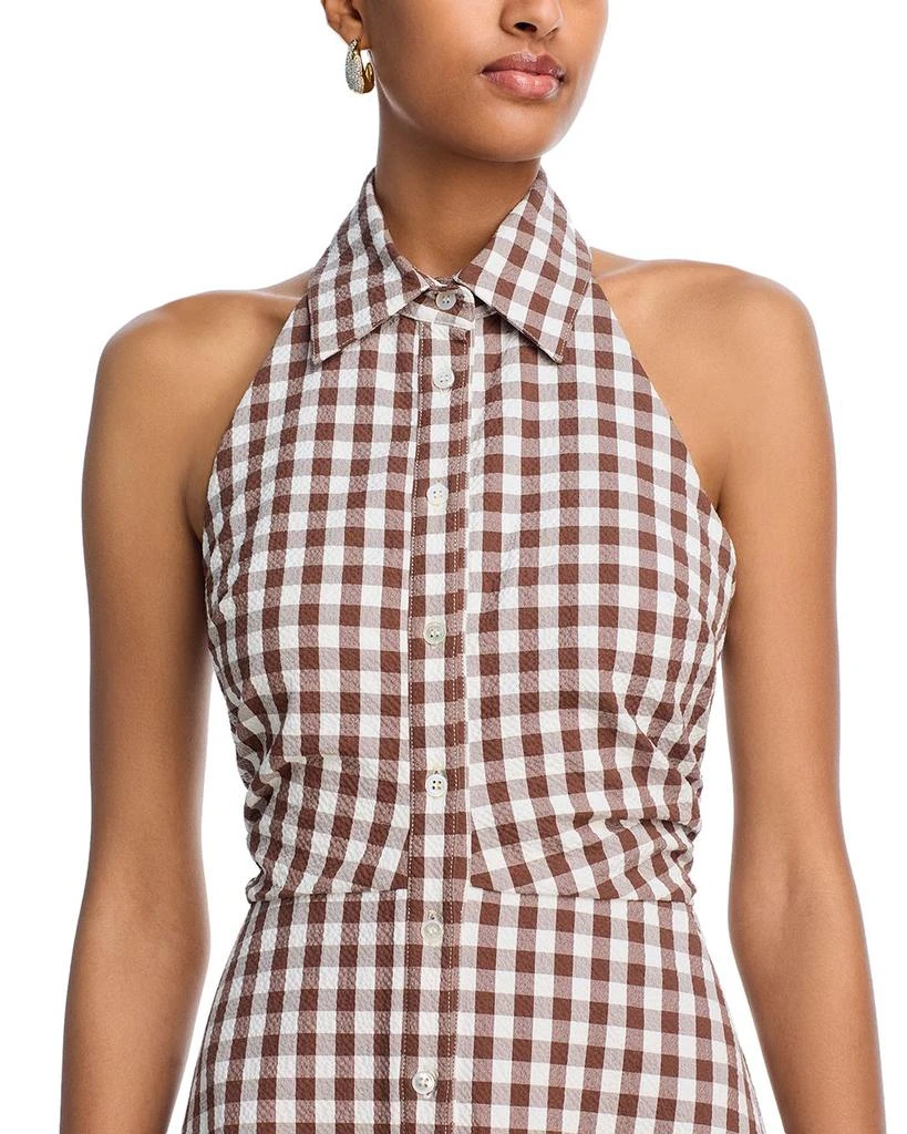 VERONICA BEARD Mackey Gingham Dress 2