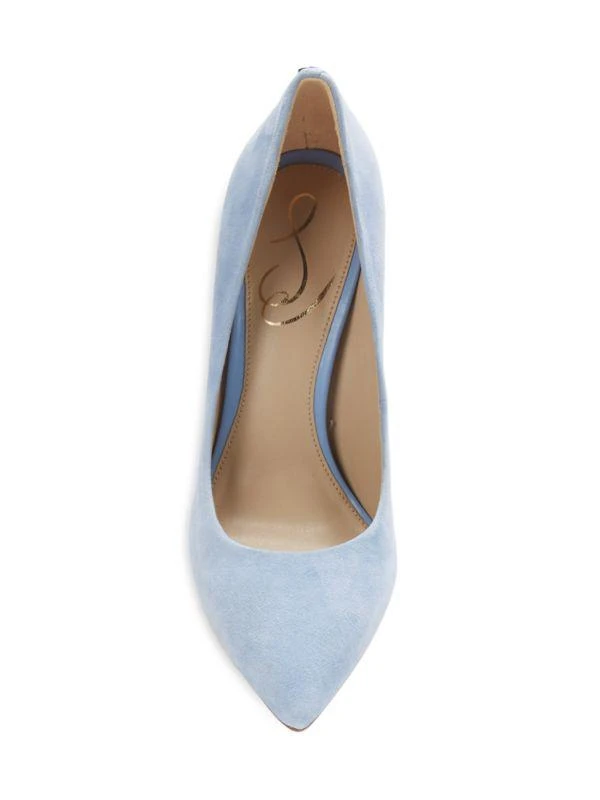 Sam Edelman Hazel Point-Toe Suede Pumps 6