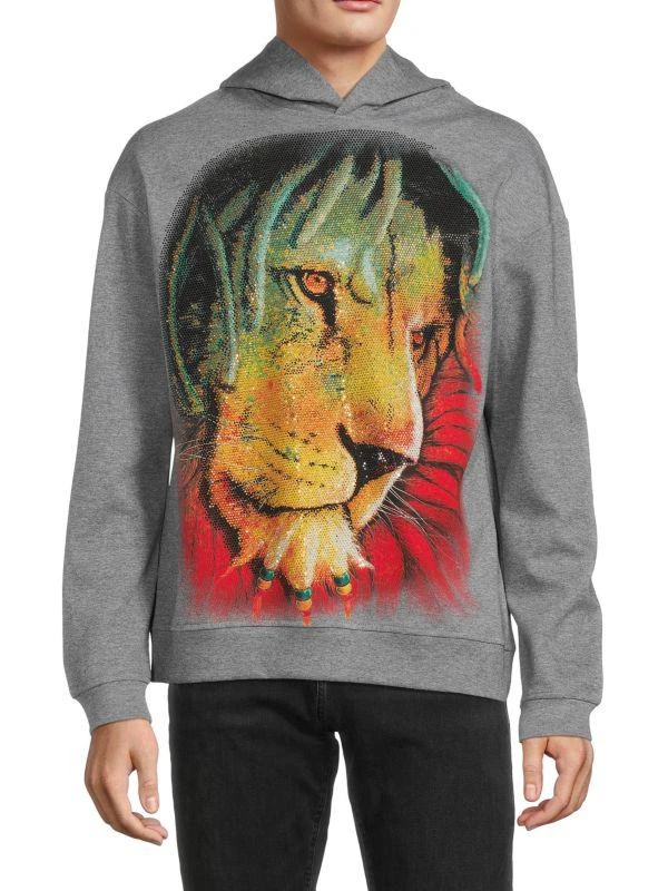 Heads or Tails Graphic Hoodie 1
