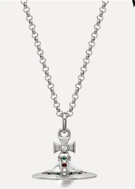 Vivienne Westwood EW TINY ORB PENDANT NECKLACE 2